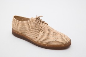 Product photo of Raphia shoe Stura Hevea Sole in the color Natural
